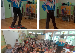 Pokaz akrobacji.