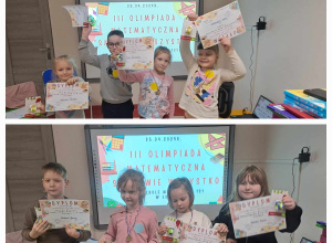 III Olimpiada Matematyczna - 6latki