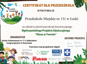 Ogólnopolski Projekt Klasa w terenie