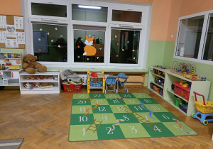 Kącik zabaw.