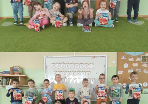 Wspolne grupowe zdjęcie z solenizantem