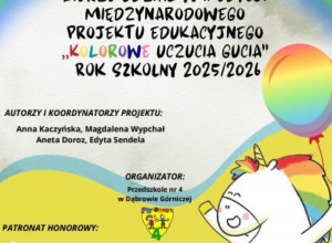 Projekt edukacyjny " Kolowe uczucia Gucia"