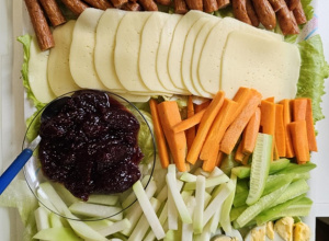 taca ze zdrowymi składnikami