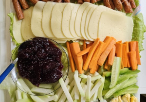 taca ze zdrowymi składnikami