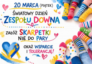 Zdjęcie przedstawiajace kolorowe skarpetki.