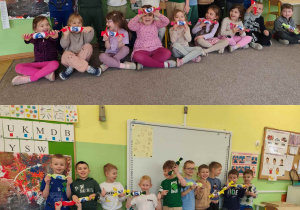 kolaż zdjęć - zdjecie grupowe