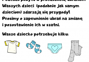 Grafika "Ubrania za zmianę"